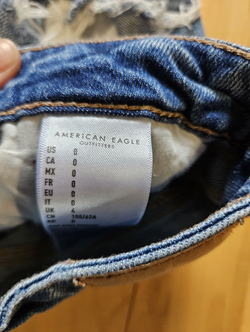 3 Pairs! American EAGLE & AEROPOSTALE SHORTS 0/2 - Picture 11 of 11